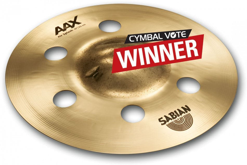 Sabian 10" AAX Air Splash Cymbal Sabian 10" AAX Air Splash Cymbal