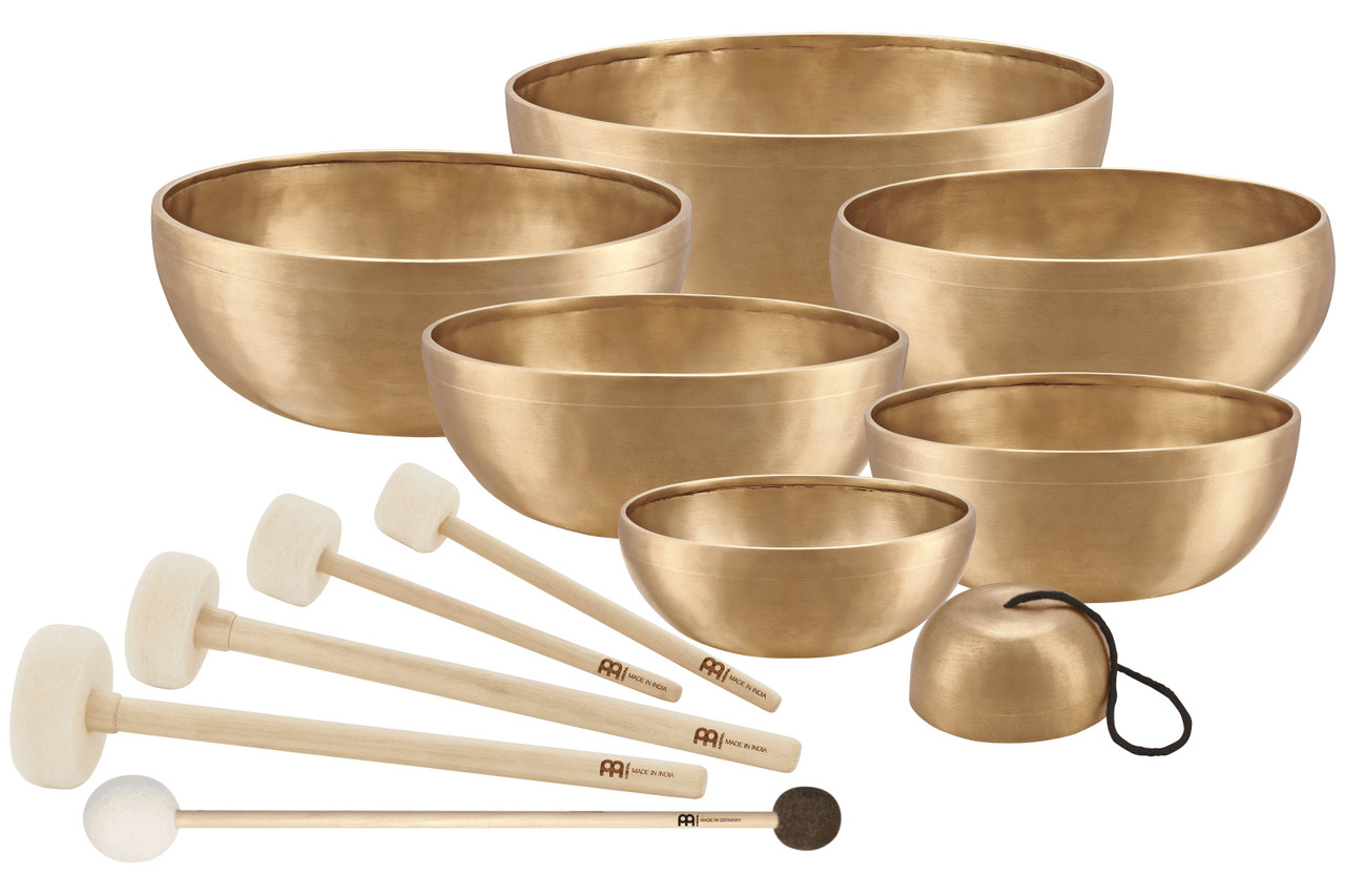 Meinl 7 Bowl Chakra Singing Bowl Set Meinl 7 Bowl Chakra Singing Bowl Set
