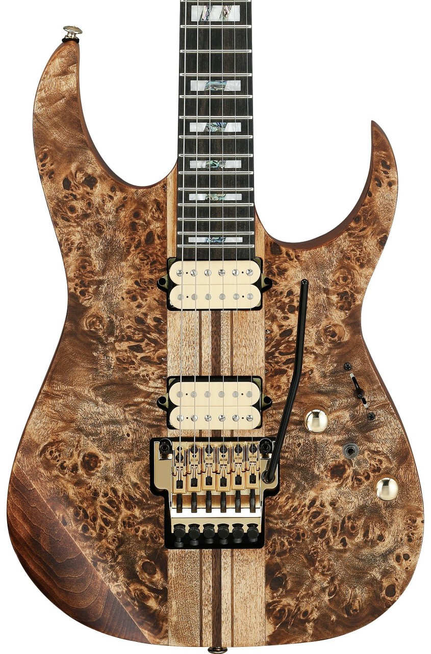 Ibanez RGT1220PB-ABS Premium Electric Guitar in Antique Brown Stained Flat