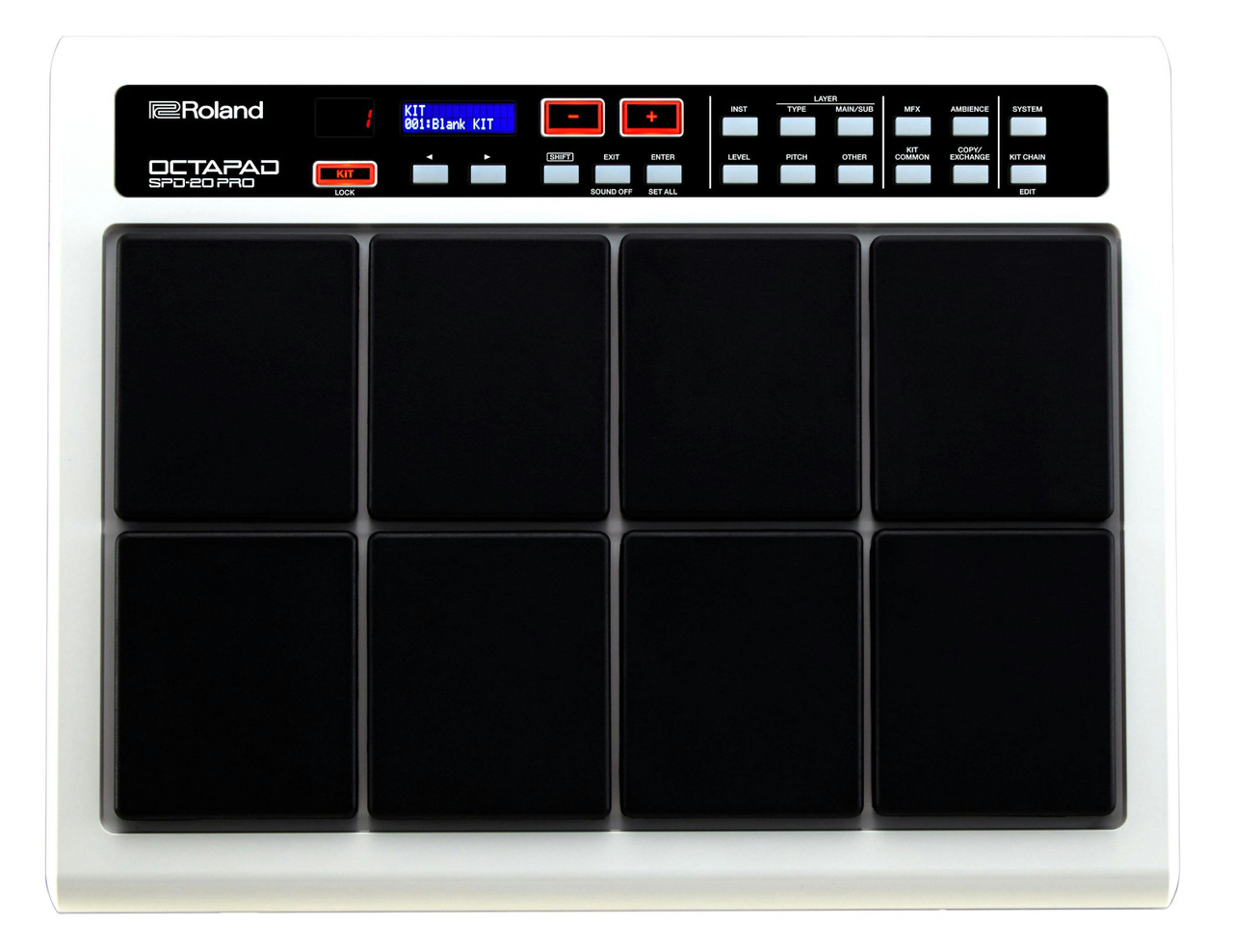 Roland SPD-20 Pro OCTAPAD in White