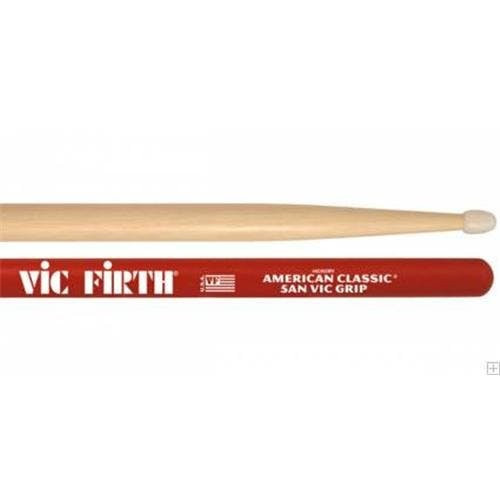 Vic Firth American Classic 5AN Nylon Tip Drumsticks with Vic Grip Vic Firth American Classic 5AN Nylon Tip Drumsticks with Vic Grip
