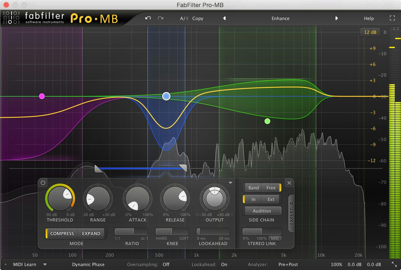 FabFilter Pro-MB Multiband Compressor Plugin