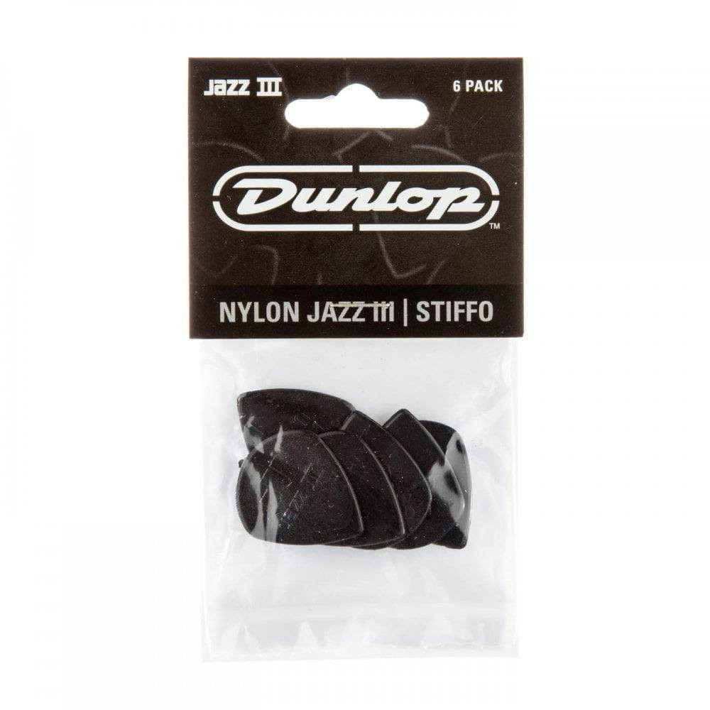 Jim Dunlop Jazz III JD47P3S Nylon Picks 6-pack Jim Dunlop Jazz III JD47P3S Nylon Picks 6-pack