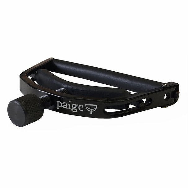 Paige Capos Original Series 6-String Acoustic Guitar Capo Wide - Low Profile in Black