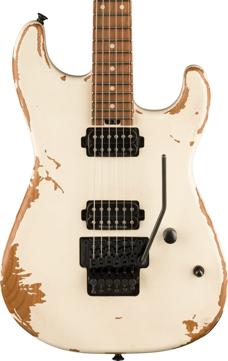 Charvel Pro-Mod Relic San Dimas Style 1 FR in Weathered White Charvel Pro-Mod Relic San Dimas Style 1 FR in Weathered White