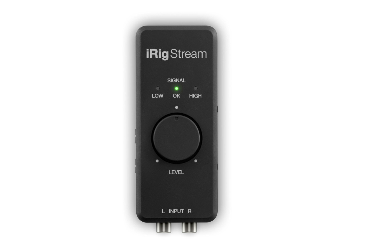 IK Multimedia iRig Stream Streaming Audio Interface for iOS, Mac, and PC IK Multimedia iRig Stream Streaming Audio Interface for iOS, Mac, and PC