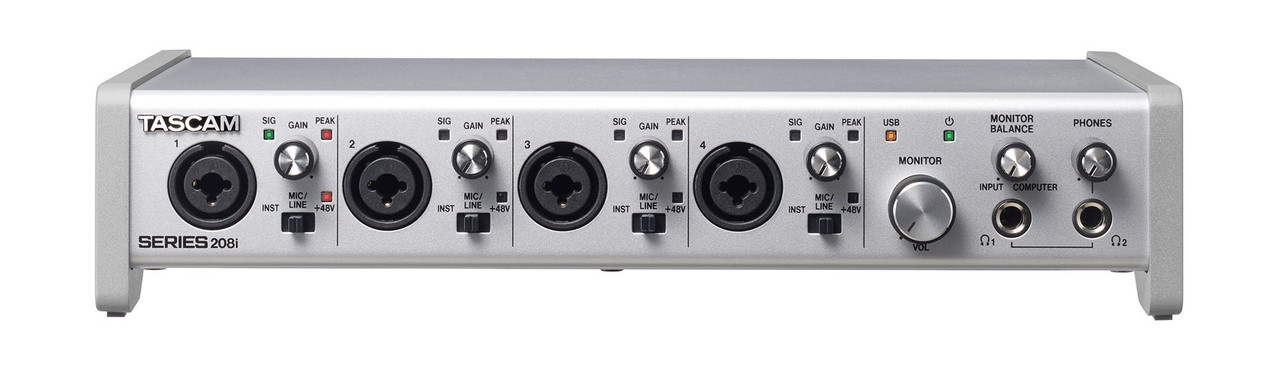Tascam SERIES 208i USB and MIDI Audio Interface Tascam SERIES 208i USB and MIDI Audio Interface