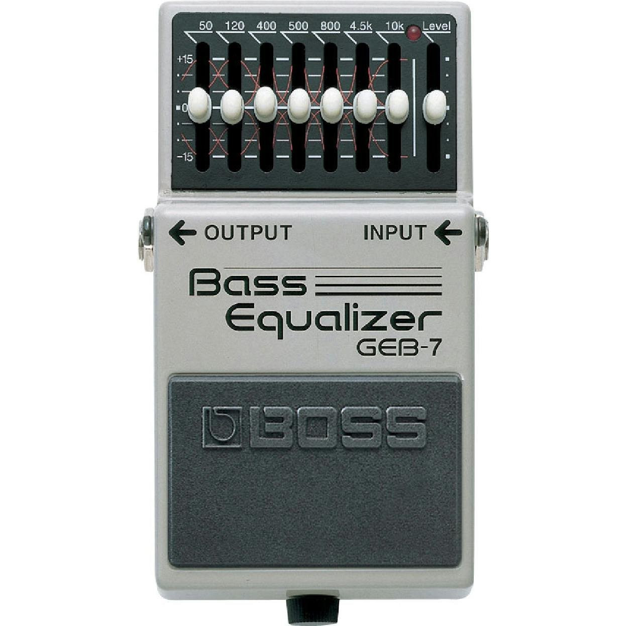 Boss GEB-7 Bass Graphic Equalizer Pedal Boss GEB-7 Bass Graphic Equalizer Pedal