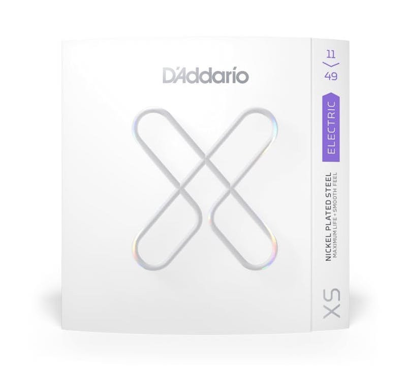 D'Addario XS Nickel Coated11-49 Medium Gauge Electric Guitar Strings D'Addario XS Nickel Coated11-49 Medium Gauge Electric Guitar Strings