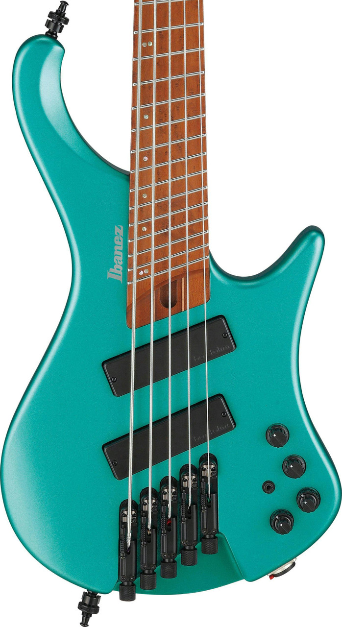 Ibanez EHB1005SMS-EMM 5-String Bass Guitar in Emerald Green Metallic Matte