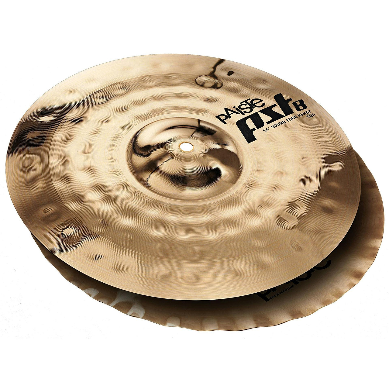Paiste PST8 14" Reflector Sound Edge Hi-Hats Paiste PST8 14" Reflector Sound Edge Hi-Hats