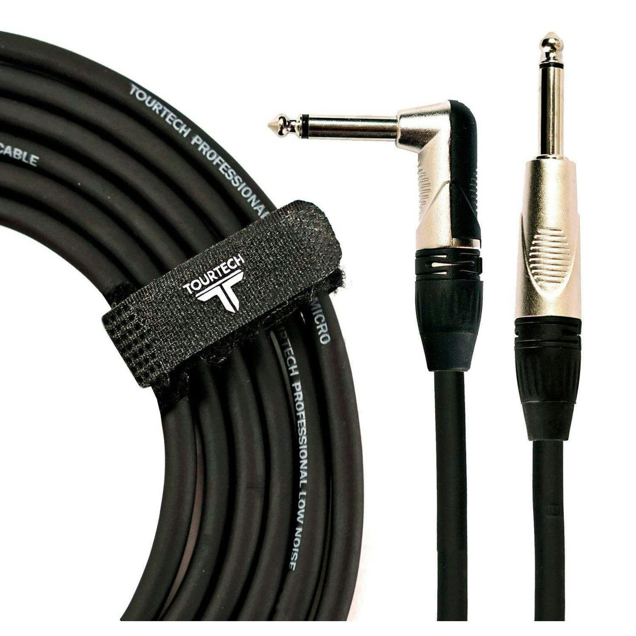 Tourtech 20ft/6m Straight To Angled Instrument Cable Tourtech 20ft/6m Straight To Angled Instrument Cable