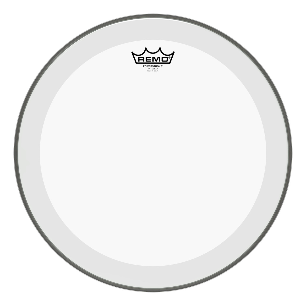 Remo 16" Powerstroke 4 Clear Floor Tom Head with Double Layer