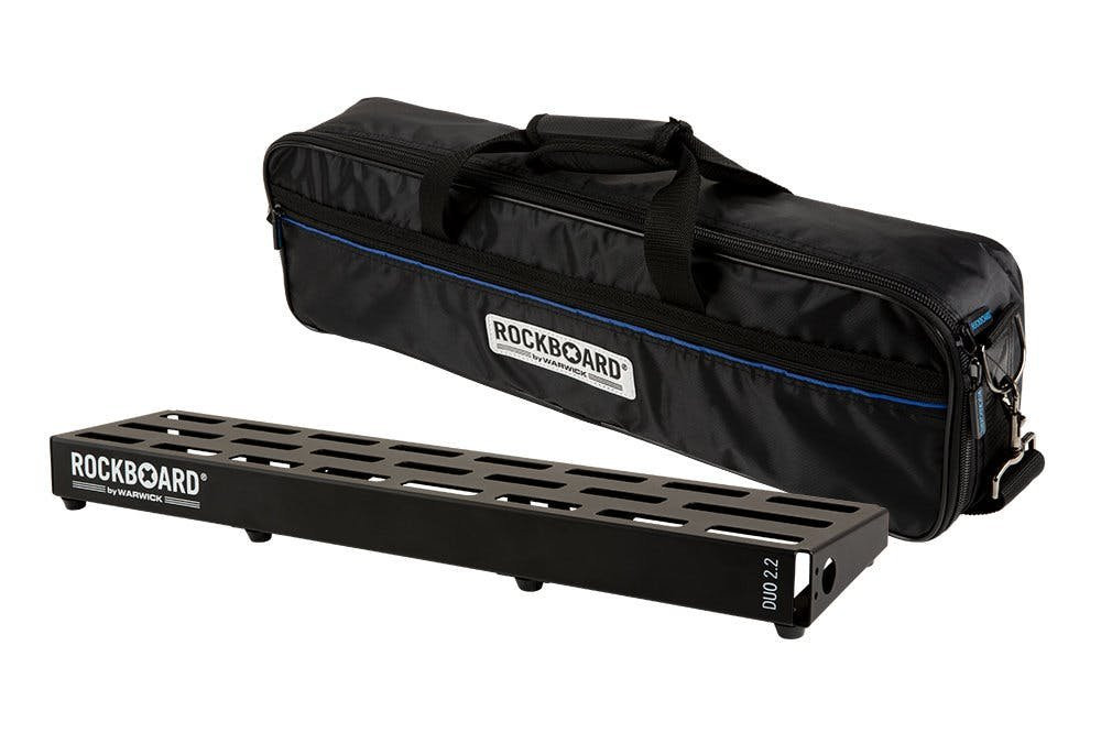 Rockboard DUO 2.2 Pedalboard with Gig Bag