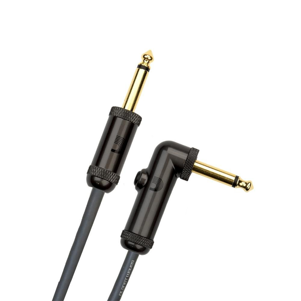 D'Addario Circuit Breaker 6.3mm Instrument Cable - Jack to Right Angle Jack - 10ft D'Addario Circuit Breaker 6.3mm Instrument Cable - Jack to Right Angle Jack - 10ft