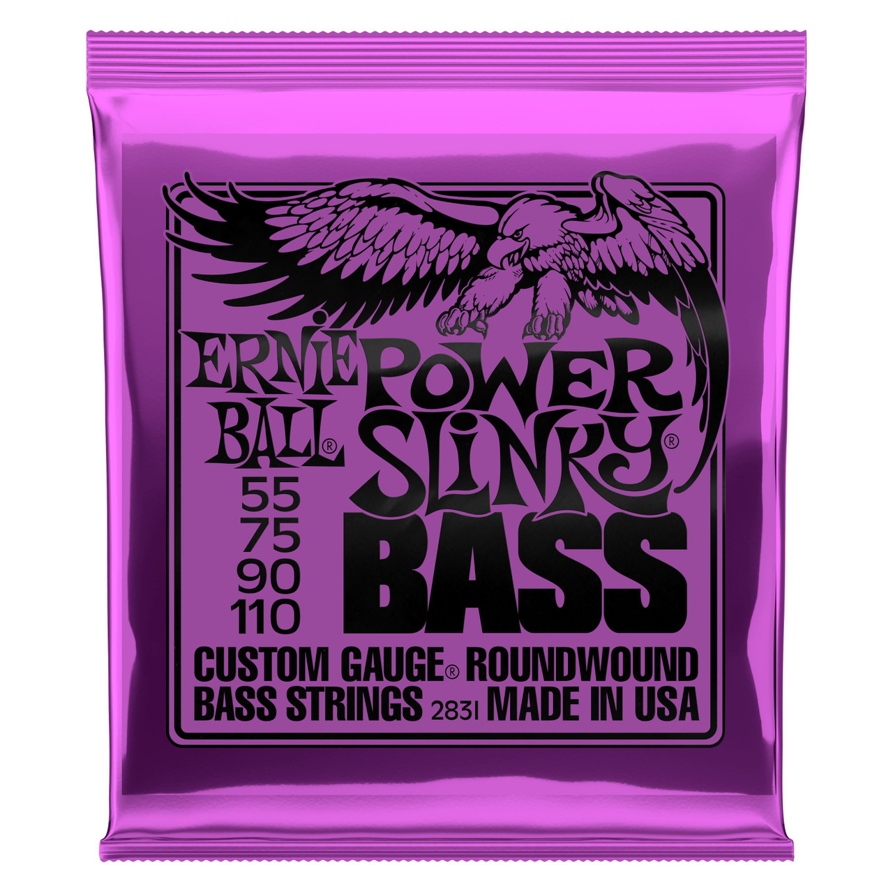 Ernie Ball Power Slinky Bass String Set (55-110) Ernie Ball Power Slinky Bass String Set (55-110)