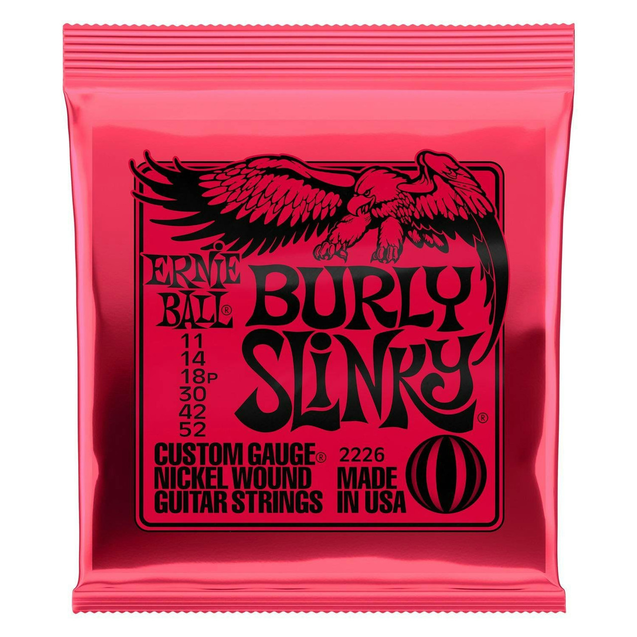 Ernie Ball Burly Slinky 11-52 Electric Guitar Strings Ernie Ball Burly Slinky 11-52 Electric Guitar Strings