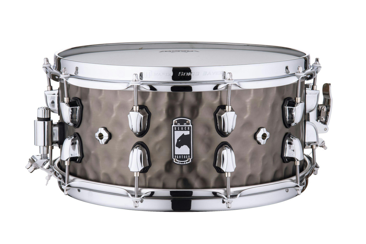 Mapex Black Panther Persuader 14x6.5 Hammered Brass Snare Drum