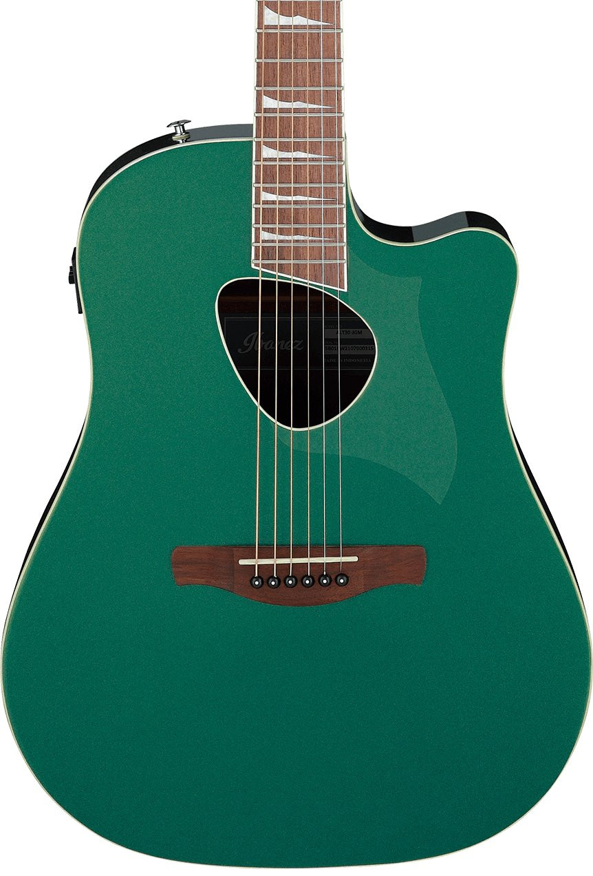 Ibanez Altstar Series Electro Acoustic Spruce Top Jungle Green Metallic High Gloss Ibanez Altstar Series Electro Acoustic Spruce Top Jungle Green Metallic High Gloss
