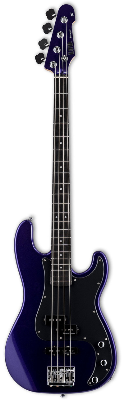 ESP LTD Surveyor 87 in Dark Metallic Purple