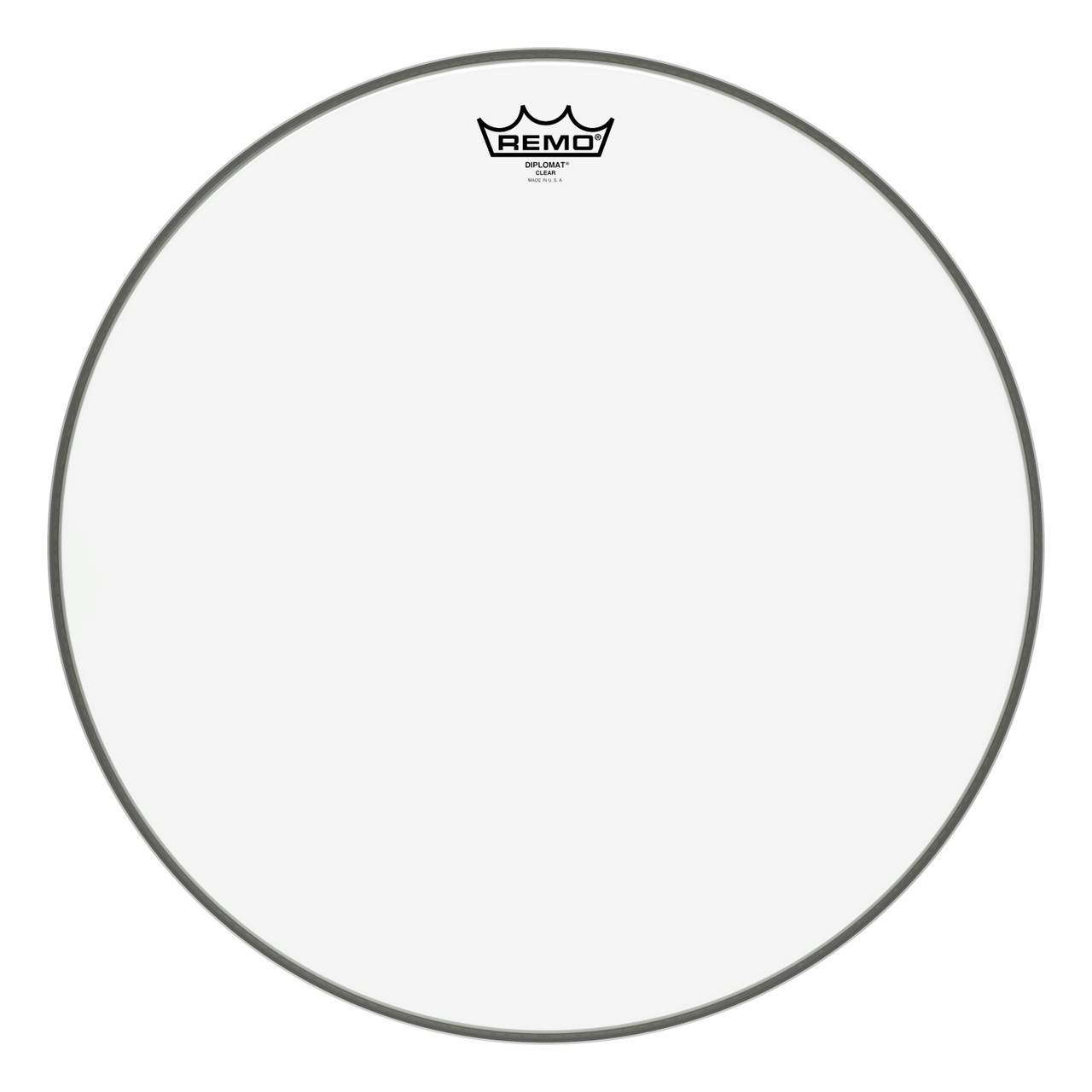 Remo 18" Diplomat Clear Floor Tom Head Remo 18" Diplomat Clear Floor Tom Head