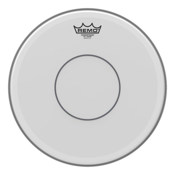 Remo Powerstroke 4 Coated 14" Head with Clear Dot Remo Powerstroke 4 Coated 14" Head with Clear Dot
