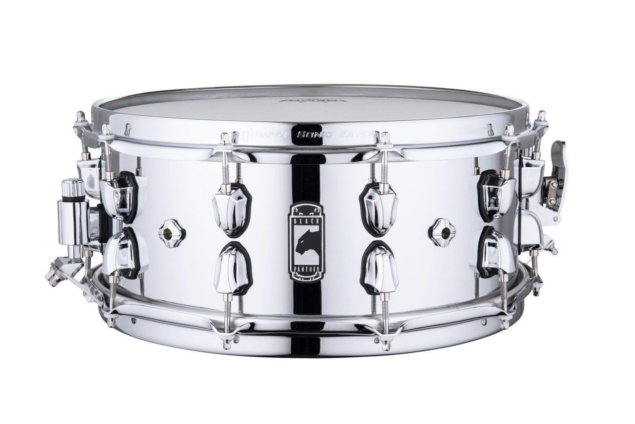 Mapex Black Panther Cyrus 14x6 Steel Snare Drum Mapex Black Panther Cyrus 14x6 Steel Snare Drum