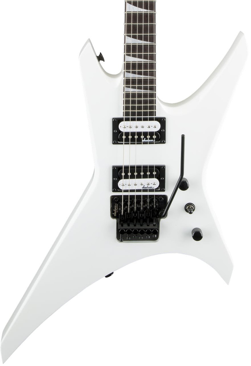 Jackson JS32 Warrior in Snow White Floyd Rose & Amaranth Fretboard Jackson JS32 Warrior in Snow White Floyd Rose & Amaranth Fretboard
