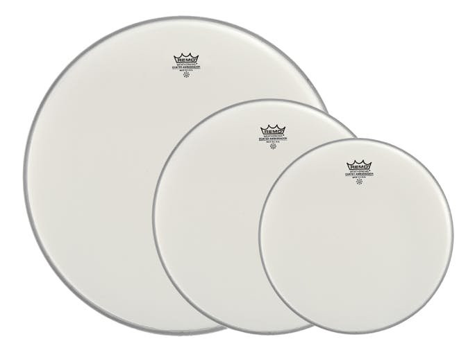 Remo Tom Pack Ambassador Coated Heads - 10", 12", 16" Remo Tom Pack Ambassador Coated Heads - 10", 12", 16"
