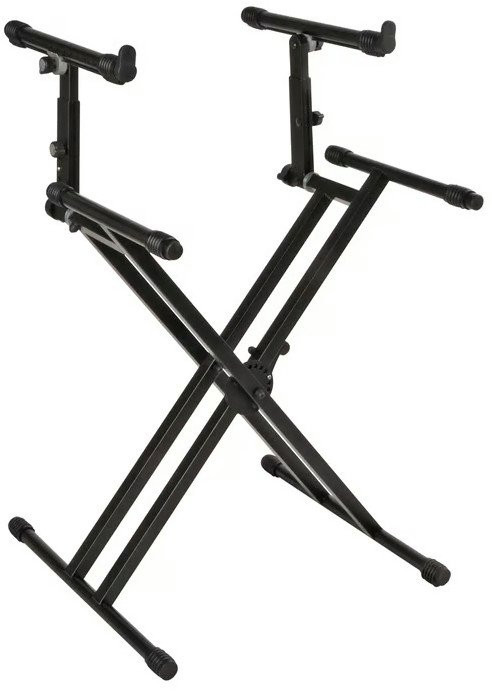 Quiklok QL742 two tier double braced keyboard stand Quiklok QL742 two tier double braced keyboard stand
