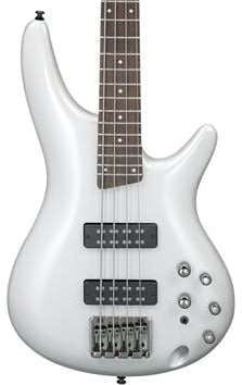 Ibanez SR300E-PW Bass Guitar in Pearl White