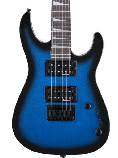 Guitare Électrique Jackson JS1X RR Minion - Finition Bleu Métallique | Manche Érable | 24 Frettes | Format 2/3