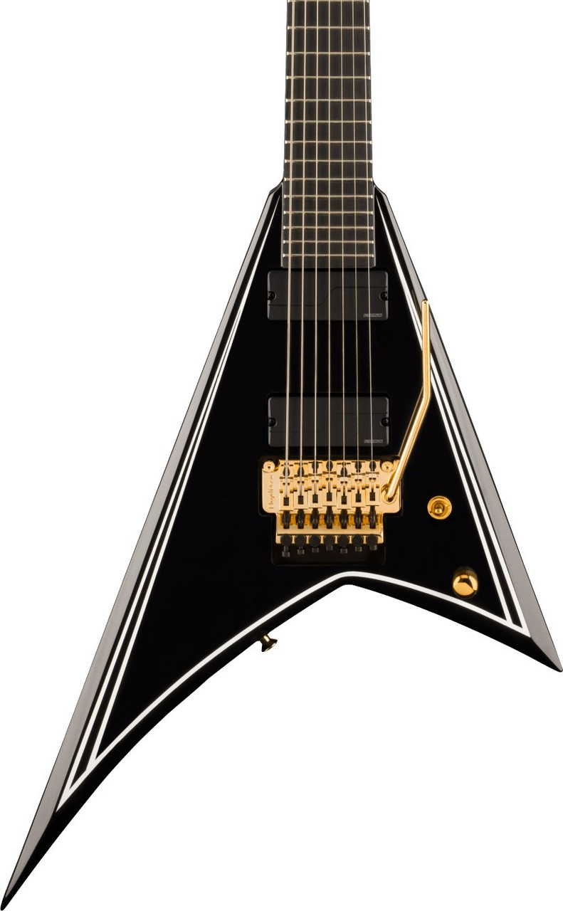 Jackson Pro Series Mark Heylmun Signature Rhoads RR24 7-String Electric Guitar in Lux Black