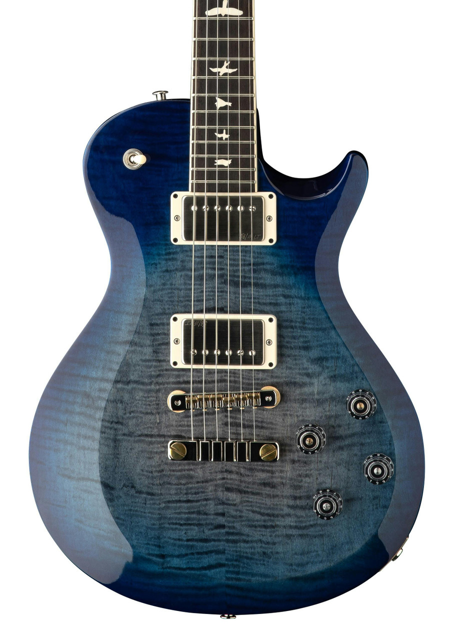 PRS S2 McCarty 594 Singlecut Electric Guitar in Faded Gray Black Blue Burst PRS S2 McCarty 594 Singlecut Electric Guitar in Faded Gray Black Blue Burst