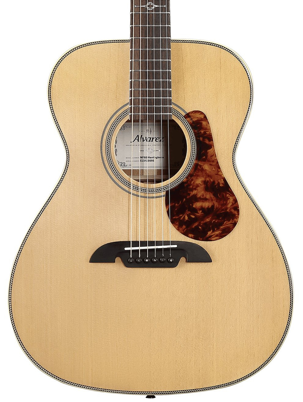 Alvarez Masterworks MF60E Folk OM Electro Acoustic in Natural Alvarez Masterworks MF60E Folk OM Electro Acoustic in Natural