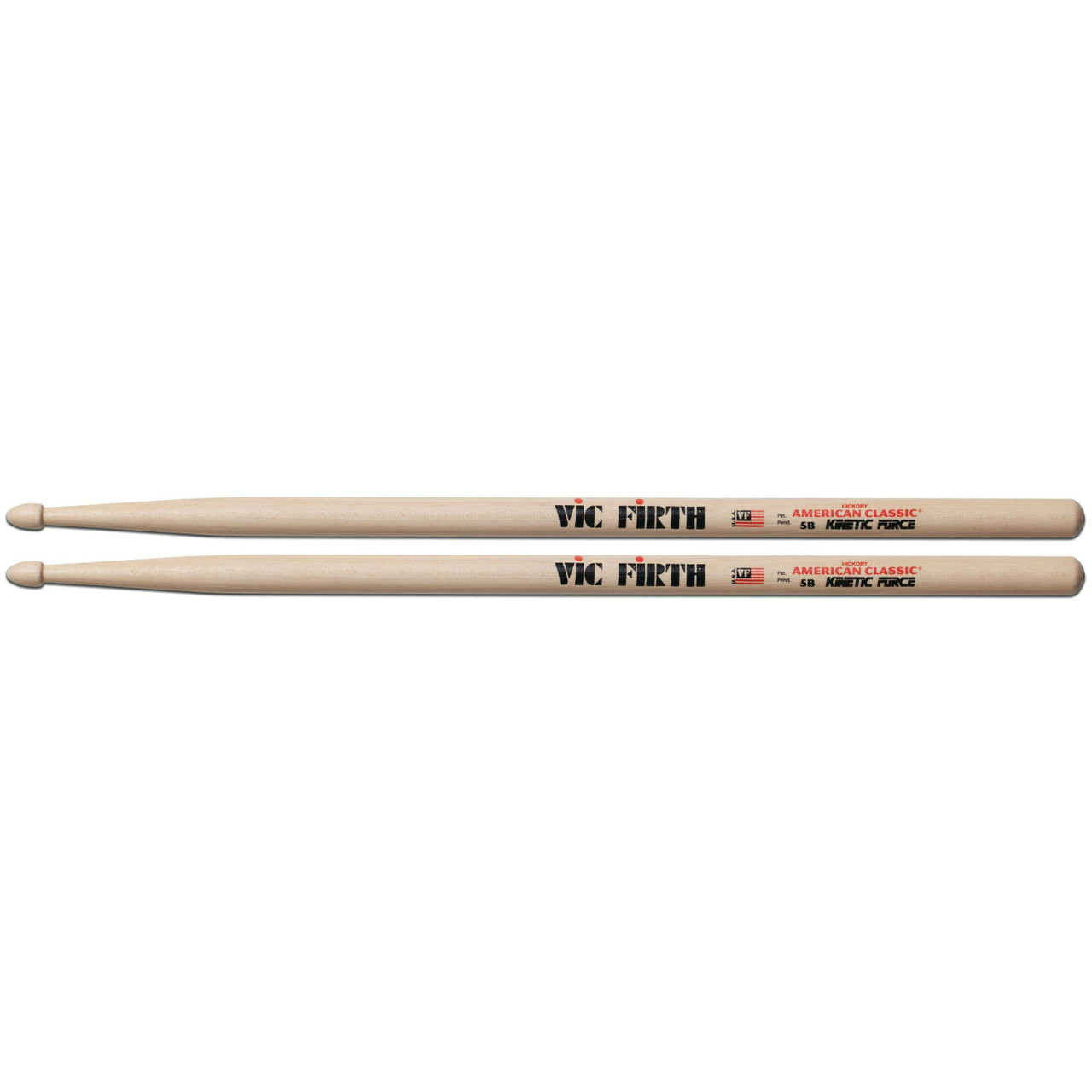 Vic Firth American Classic 5B Kinetic Force Drumsticks Vic Firth American Classic 5B Kinetic Force Drumsticks