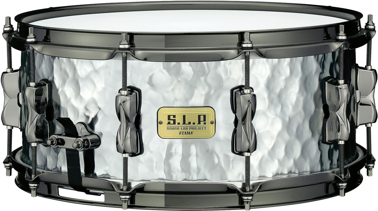Tama SLP 14x6 Expressive Hammered Steel Snare Drum Tama SLP 14x6 Expressive Hammered Steel Snare Drum