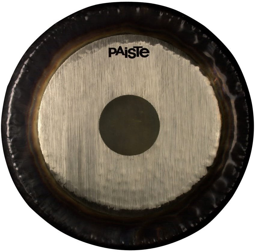 PAISTE 22 SYMPHONIC GONG - BLACK PAISTE LOGO