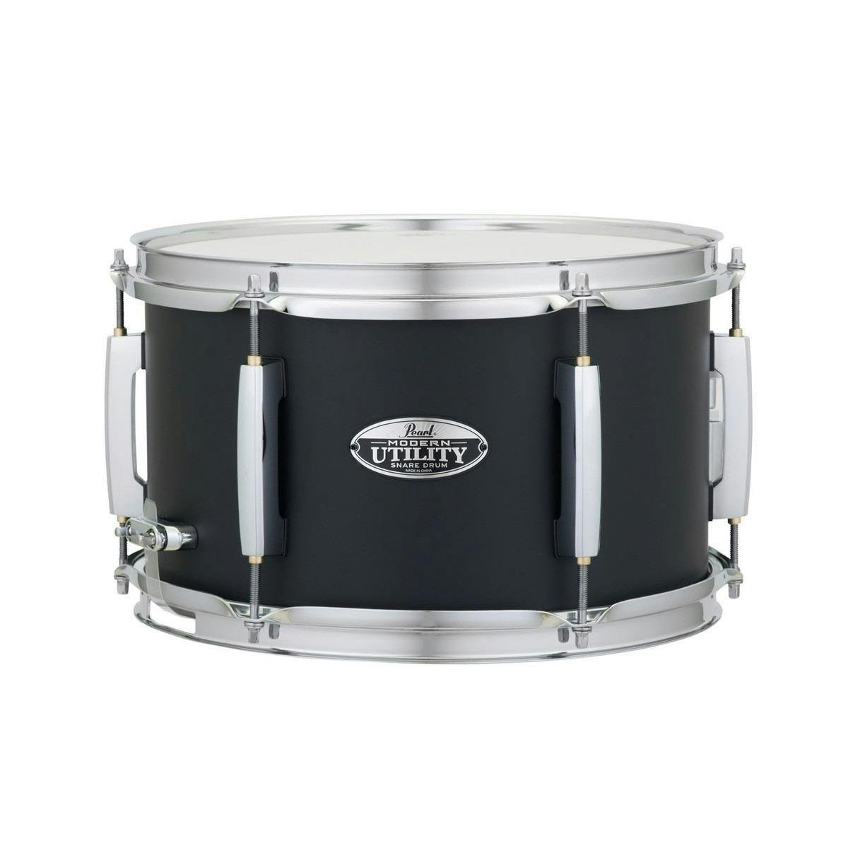 Pearl Modern Utility 12x7 Snare Drum in Black Ice