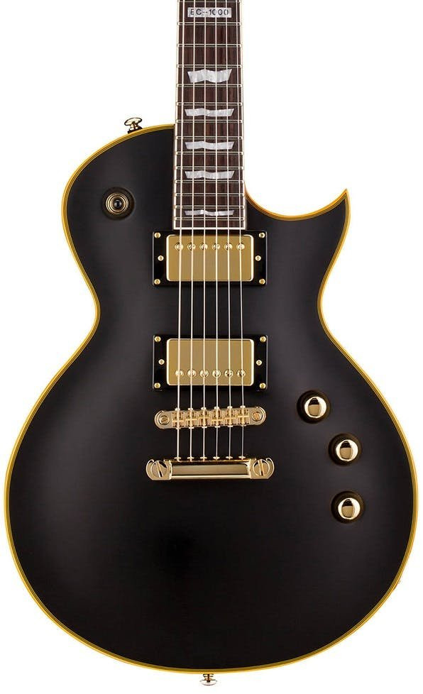 ESP LTD EC-1000 in Vintage Black with Seymour Duncan Pickups