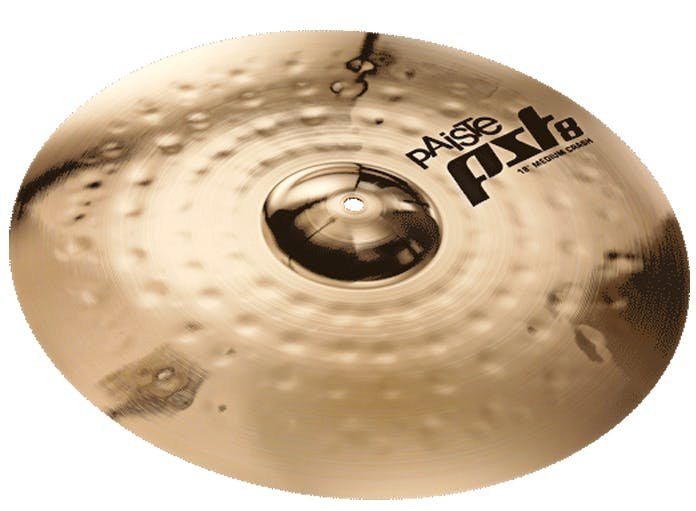 Paiste 18" PST8 Reflector Medium Crash Cymbal Paiste 18" PST8 Reflector Medium Crash Cymbal