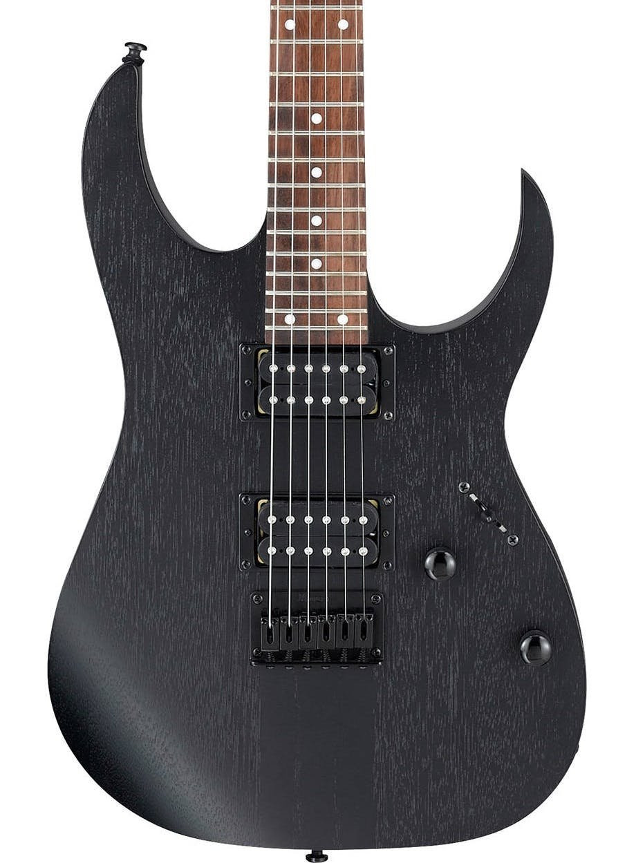 Ibanez RGRT421 Neck-through Reverse Headstock in Weathered Black Ibanez RGRT421 Neck-through Reverse Headstock in Weathered Black