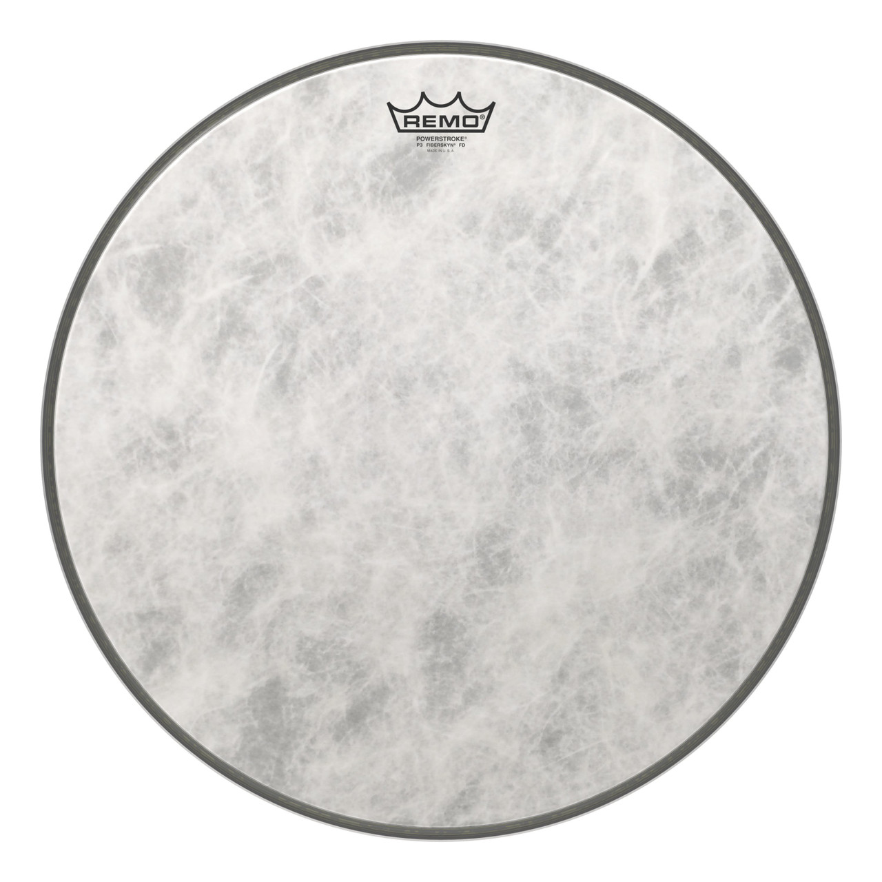 Remo Powerstroke 3 Fiberskyn 3 Fine Bass Drum Head - 18" Remo Powerstroke 3 Fiberskyn 3 Fine Bass Drum Head - 18"
