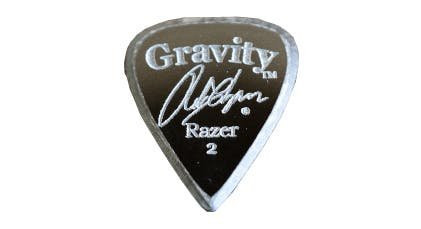 Gravity Rob Chapman Signature Razer Standard 2mm Pick Gravity Rob Chapman Signature Razer Standard 2mm Pick