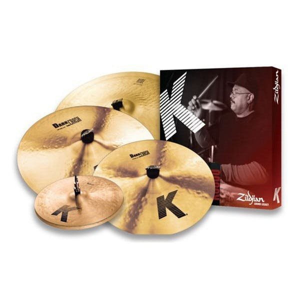Zildjian K Pack with free 18" K Dark Thin Crash Cymbal Zildjian K Pack with free 18" K Dark Thin Crash Cymbal