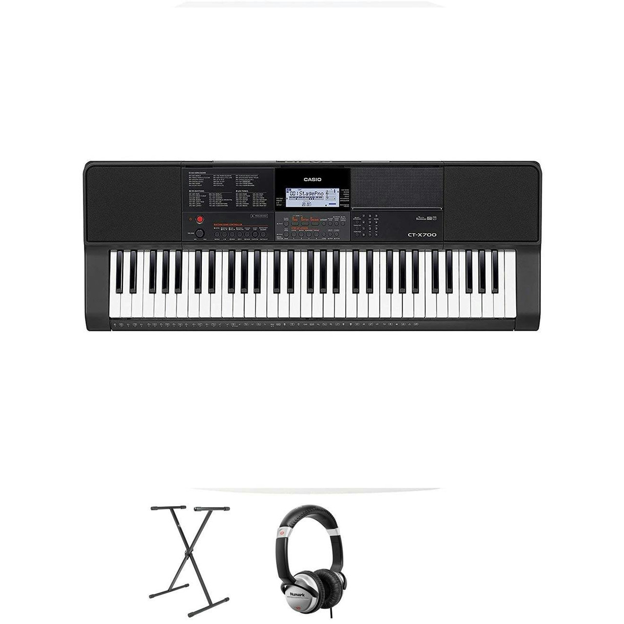 Casio CT-X7000 Digital Piano in Black Bundle 2