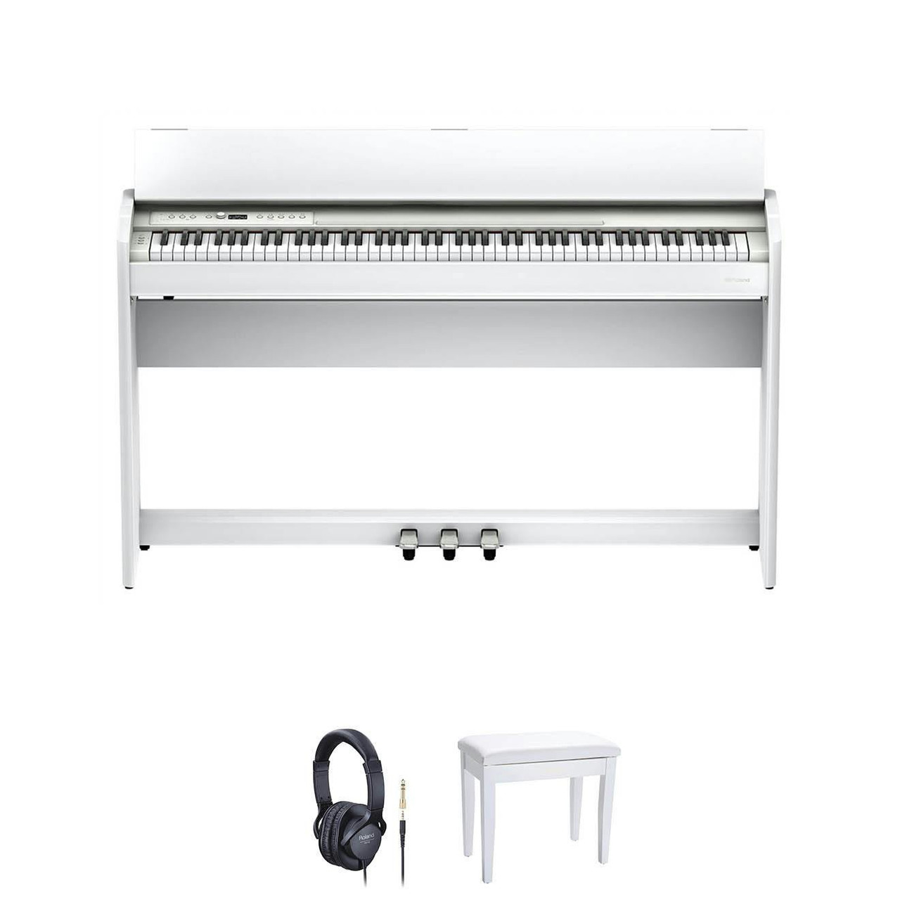 Roland F701 Digital Piano in White Bundle Roland F701 Digital Piano in White Bundle