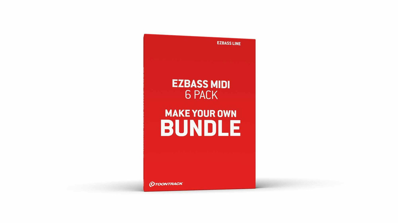 Toontrack EZbass + 6 MIDI Packs