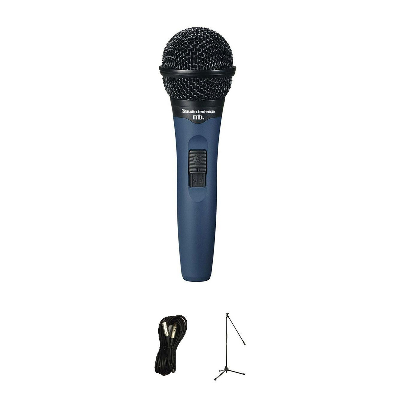 Audio Technica MB1K Dynamic Microphone Bundle with Mic Stand and XLR Cable Audio Technica MB1K Dynamic Microphone Bundle with Mic Stand and XLR Cable