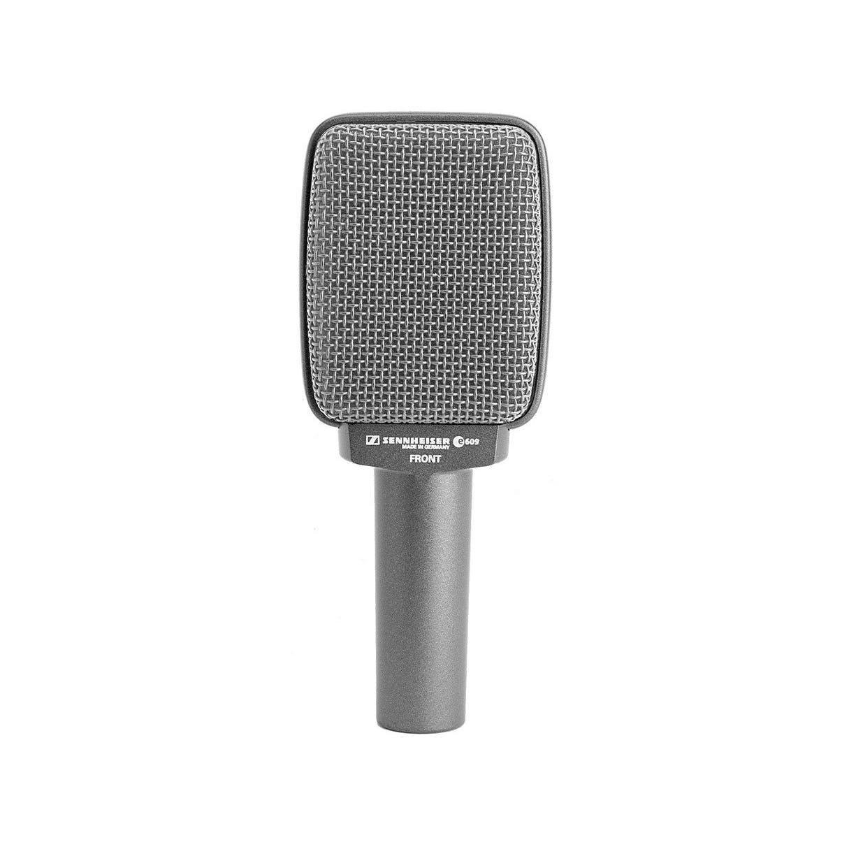 Sennheiser E609 Dynamic Mic in Silver for Guitar Amps & Brass